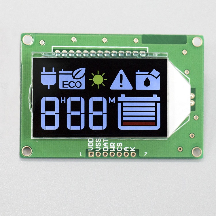 VA black film color LCD module